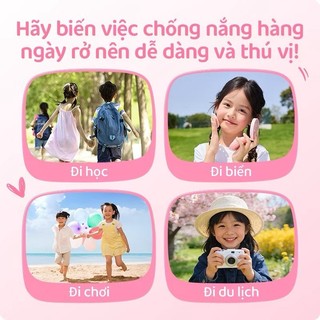 Kem chống nắng dạng cushion cho trẻ em SPF40PA+++ Chống thấm nước chống mồ hôi da và dưỡng ẩm em bé 0 tháng+
