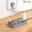 Ổ Cắm Điện Đa Năng Borofone BAC3 Dây 1.5m – 3 Ổ + 3 USB PD20W + QC3.0 – BH 1 Năm – Hoàng Yến Computer