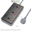 Ổ Cắm Điện Đa Năng Borofone BAC3 Dây 1.5m – 3 Ổ + 3 USB PD20W + QC3.0 – BH 1 Năm – Hoàng Yến Computer