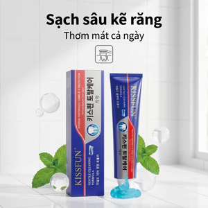 Gel đánh răng bạc hà KISSFUN | Hỗ trợ làm sạch răng miệng - Thơm mát dễ chịu - Công thức dịu nhẹ