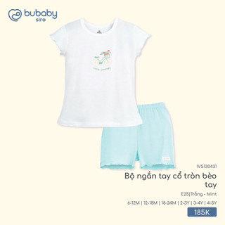6m-4y | Tổng hợp mẫu sale hè Bubaby chất liệu mềm mát, thoáng, dịu nhẹ cho bé trai và bé gái
