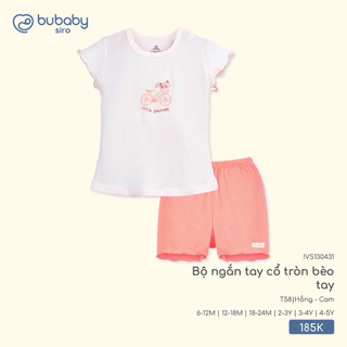 6m-4y | Tổng hợp mẫu sale hè Bubaby chất liệu mềm mát, thoáng, dịu nhẹ cho bé trai và bé gái