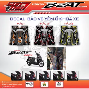 DECAL BẢO VỆ - TRANG TRÍ YẾM XE BEAT 2024 TUYỆT ĐẸP