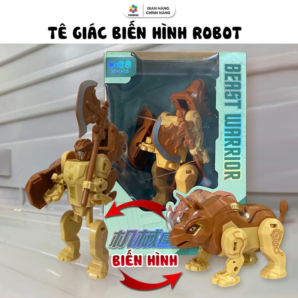 Đồ Chơi Trẻ Em Lắp Ráp Robot Biến Hình Động Vật Đồ chơi Biến Hình 3 Trong 1