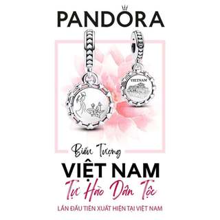[Viet Nam Charm]Charm Bạc Pandora Moments Ngàn Năm Sử Việt