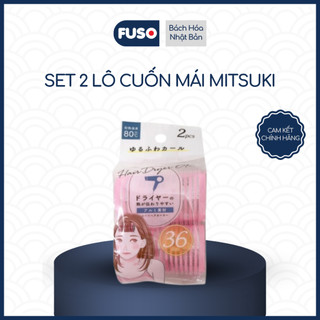 Set 2 Lô Cuốn Mái Mitsuki (36mm) – Bí Quyết Cho Mái Tóc Bồng Bềnh Tự Nhiên