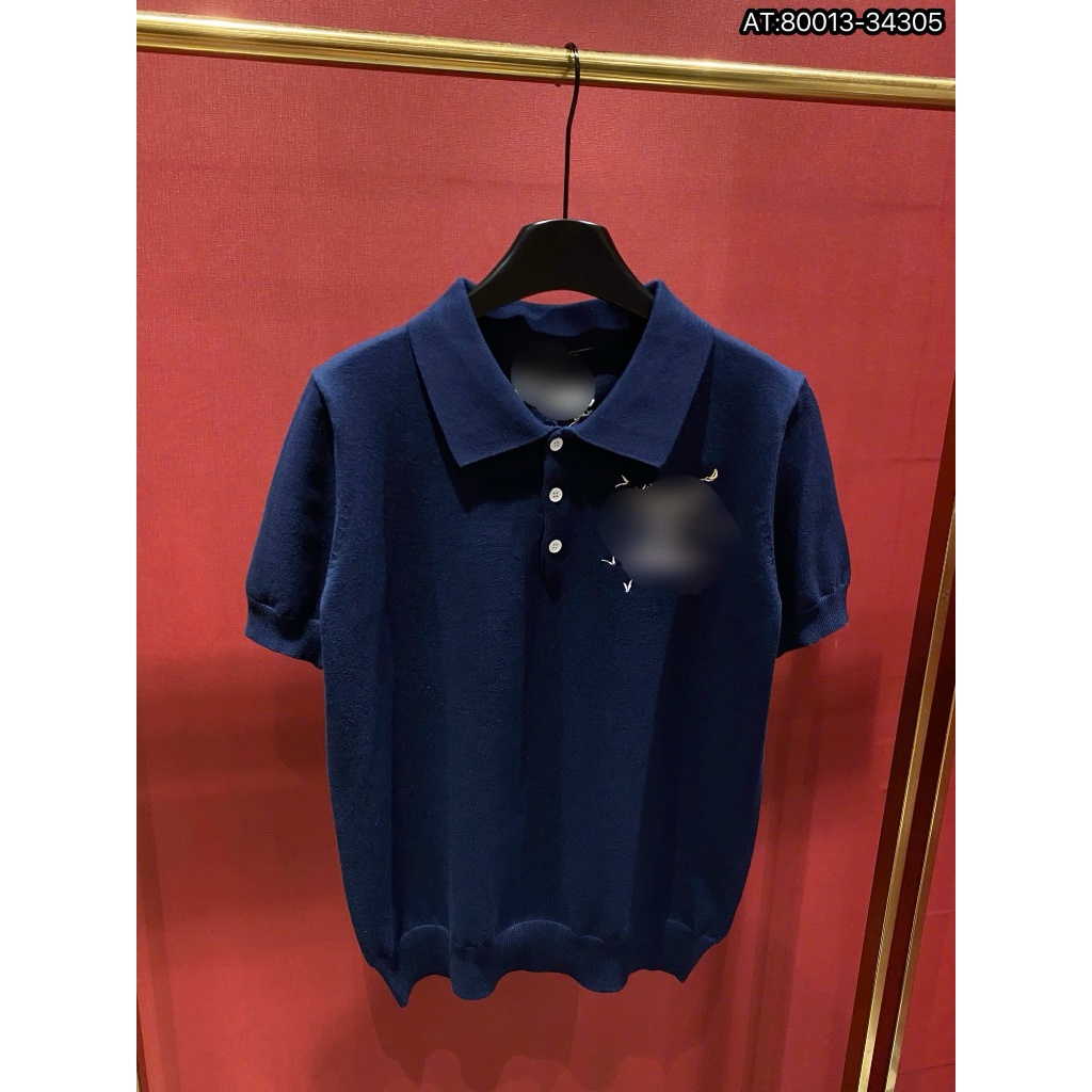 ÁO polo nam cổ tròn họa tiết tay ngắn phong cách trẻ trung chuẩn from