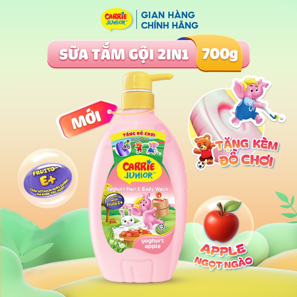 [DEAL HÈ VỀ] [Tặng Đồ Chơi Nước] COMBO Mẹ Xinh & Bé Thơm: Kem Chống Nắng Bio-Essence 40ml + Sữa Tắm Carrie Junior 700g