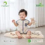 Body Cộc Tay Bé Trai Hoạ Tiết Khủng Long Cúc Bấm Sợi Tre Mềm Mát Cho Bé 3-10kg AMI0399