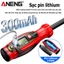 ANENG B21 Bút thử điện NCV 30-1000V cảm ứng không tiếp xúc 11 đầu vít thay thế pin sạc, màn hình số
