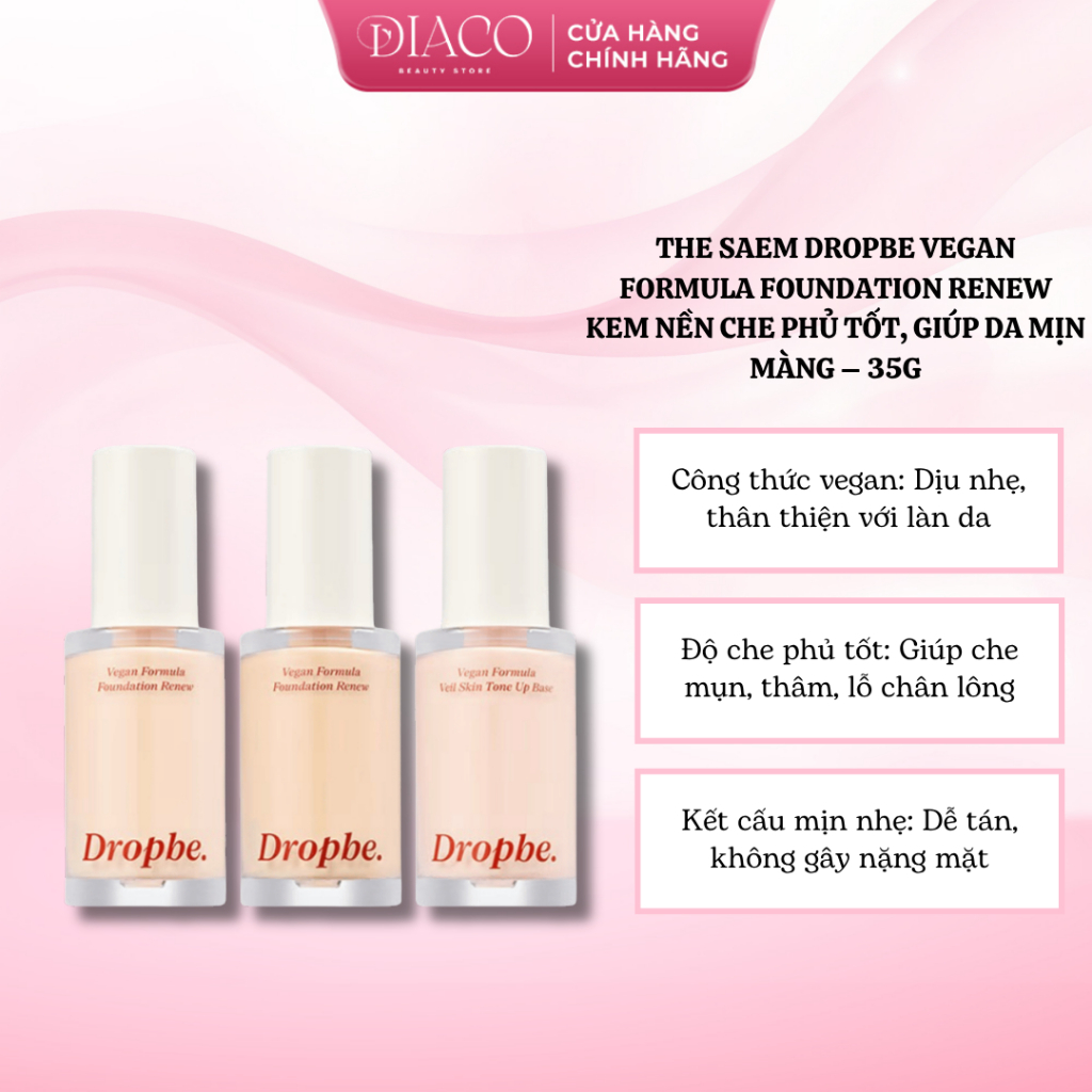 Kem nền dropbe - Giá Tốt, Sale Tháng 09, Freeship 0Đ | Shopee Việt Nam