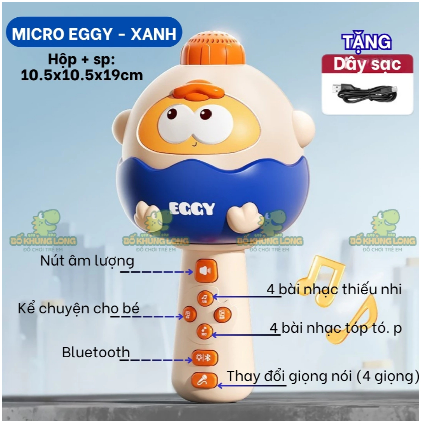 Đồ chơi Micro Đa Năng phiên bản chú vịt đội nón dễ thương với 2 màu sắc bắt mắt cho bé