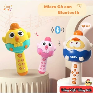 Đồ chơi Micro Đa Năng phiên bản chú vịt đội nón dễ thương với 2 màu sắc bắt mắt cho bé