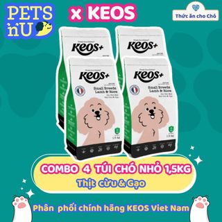 [PP CHÍNH HÃNG] [TIẾT KIỆM] COMBO 4 TÚI Hạt Keos cho Chó mọi lứa tuổi. (1.5kg) – KM SỐC! LÊN ĐƠN LÀ CÓ QUÀ