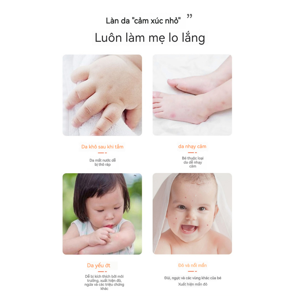 Sữa Dưỡng Thể Cho Bé Glovedo Dưỡng Ẩm Dịu Nhẹ, An Toàn Cho Da Nhạy Cảm, Trẻ Sơ Sinh Có Thể Dùng