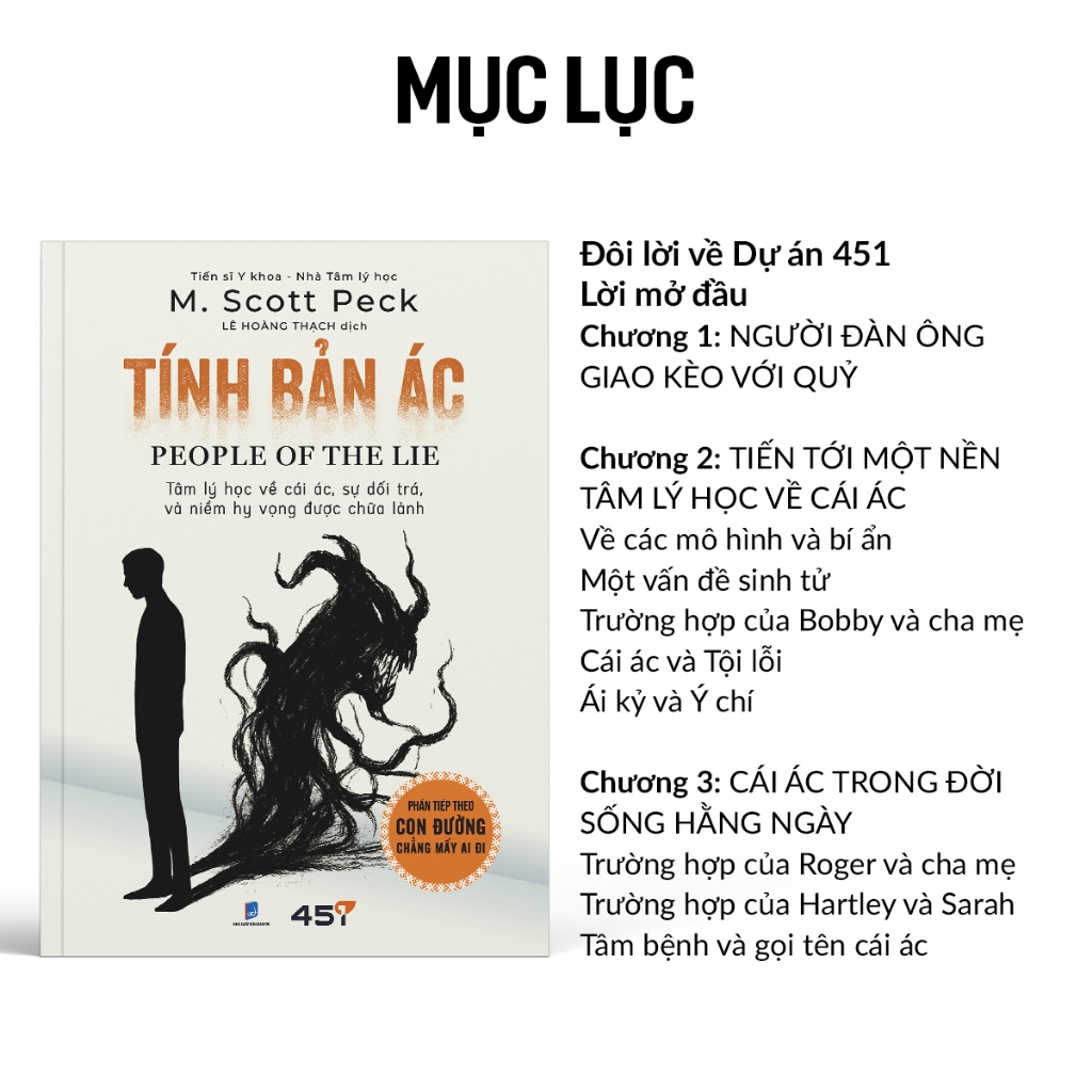 Sách - Tính Bản Ác - M. Scott Peck