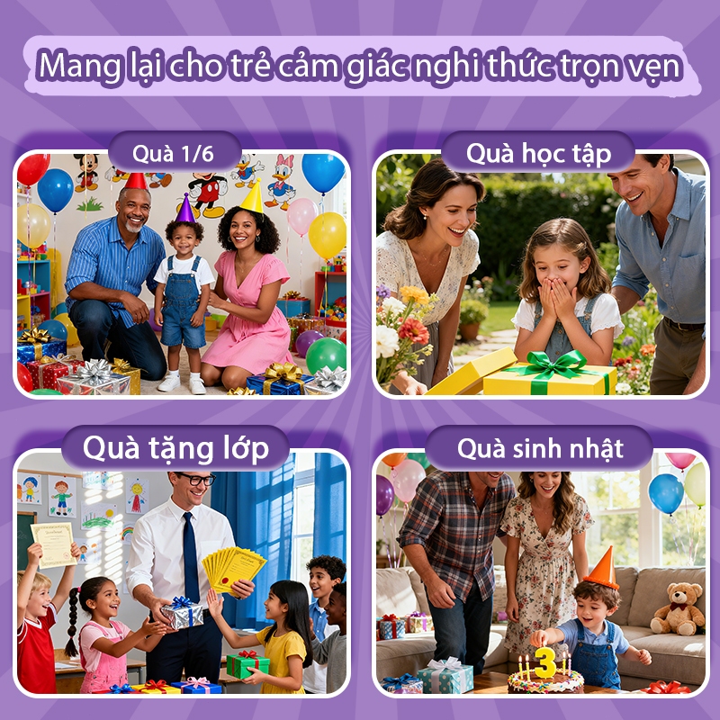 Hộp Qùa VPP Cute, Đồ Dùng HS Túi Bút, Sổ Tay, Thước Kẻ. Quà Sinh Nhật Độc Đáo 2026 Sale 50%