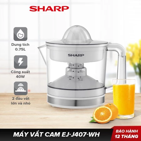 Máy Vắt Ép Cam Trái Cây SRAPP tự động công suất 40W dung tích 700ml - Bảo Hành Chính Hãng 12 tháng