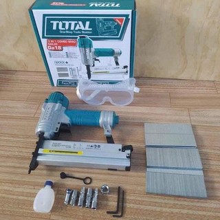 TOTAL Súng bắn đinh combo 2 trong 1 TAT81501