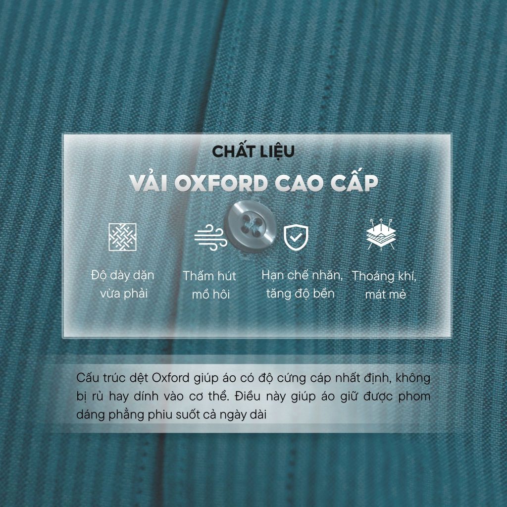 [OUTLET - KHÔNG ĐỔI TRẢ] Áo sơ mi nam dài tay sọc vải oxford cao cấp LADOS-8126 thời trang trẻ trung, có túi | BigBuy360 - bigbuy360.vn