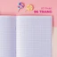 Tập Học Sinh Kẻ 4 Ô Ly 96/ 200 Trang HAPPY DAY CLASSMATE, Vở Kẻ Ngang Giấy 60gsm Bìa Dày Chống Nước