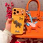 Ốp Lưng IPhone Siêu Phẩm Ngựa Vàng Luxury Emblem Màu Cam Ánh Hoàng Hôn - Nắng Case