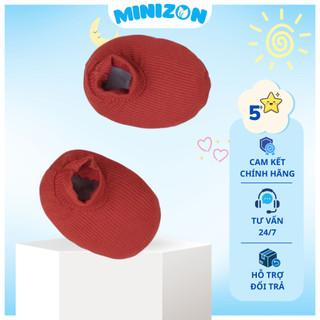 Bao chân sơ sinh Cookie chất tăm lạnh (Air-cool) mềm mại - Tã vải giữ ấm chống tuột cho bé từ 0-6 tháng - Minizon Kids