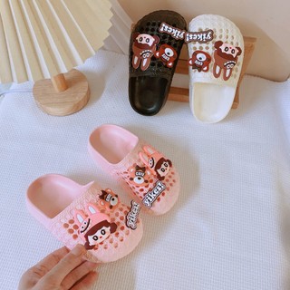 FORM TO Dép Sục Lỗ Hot Hit Đính Sticker Cute Hàng Siêu Nhẹ QC Cho Bé Gái K133