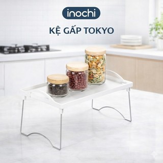 Kệ Gấp Tokyo: Nhựa PP, Inox, Gấp Gọn, Chịu Lực, Tiện Dụng, Thiết Kế Nhật Bản