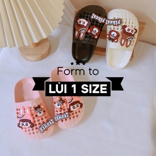 FORM TO Dép Sục Lỗ Hot Hit Đính Sticker Cute Hàng Siêu Nhẹ QC Cho Bé Gái K133