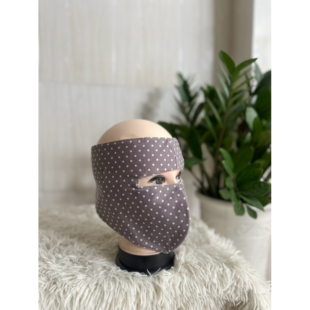 Khẩu Trang Yếm Cao Cấp Chống Nắng Che Phủ Kín Mặt, Vải Mềm Mát Cao Cấp, Freesize Co Giãn Nhẹ Thoáng Khí