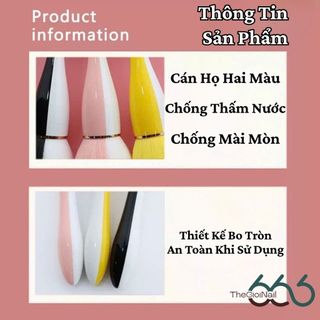 Chổi Phủi Bụi Nail Cán Dài Cao Cấp - Cọ Phủi Bụi Làm Móng Lông Mềm Mịn Không Rụng Lông 4 Màu Thời Trang THEGIOINAIL666