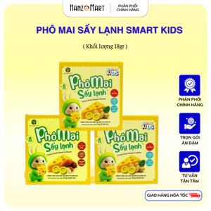 Phô mai sấy lạnh Smart kids cho bé từ 8m+