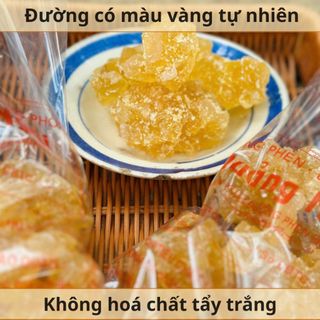 Đường Phèn Vàng Quảng Ngãi  – Đường Phèn Hạt To Nguyên Chất Thủ Công Chưng Yến, Nấu Chè Giải Nhiệt