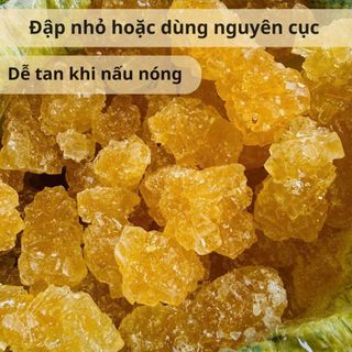 Đường Phèn Vàng Quảng Ngãi  – Đường Phèn Hạt To Nguyên Chất Thủ Công Chưng Yến, Nấu Chè Giải Nhiệt