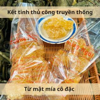 Đường Phèn Vàng Quảng Ngãi  – Đường Phèn Hạt To Nguyên Chất Thủ Công Chưng Yến, Nấu Chè Giải Nhiệt