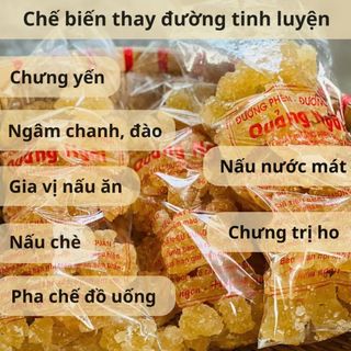 Đường Phèn Vàng Quảng Ngãi  – Đường Phèn Hạt To Nguyên Chất Thủ Công Chưng Yến, Nấu Chè Giải Nhiệt