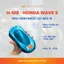Sơn xe máy HYPER màu xanh ngọc lục bảo Honda Wave 1K (Code: H-108) - 1 Lit
