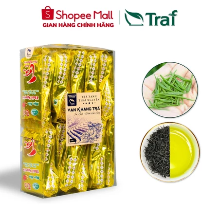 Trà Đinh Thái Nguyên Hảo Hạng, Rất Thơm Ngon, Nước Xanh, Hậu Ngọt Sâu, Vạn Khang Trà (Hộp Mica 200G)
