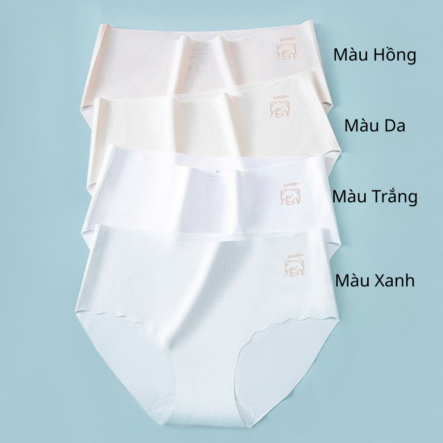 quần lót su lụa tàng hình ( COMBO 5 CÁI) Không viền không đường may nhẹ nhàng mát mướt, an toàn với làn da