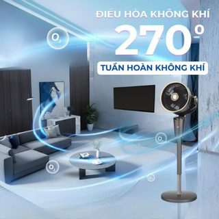 Quạt Đối Lưu Điều Khiển Giọng Nói AI MILUXURY F3 PRO– Công Nghệ Hiện Đại, Tiện Ích Vượt Trội