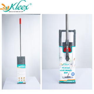[Kleex] Cây lau nhà tự vắt thông minh Kleex, cây lau nhà tiện lợi bàn lau lớn lau 360 độ tiện lợi - KM50