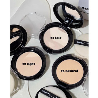 Phấn Phủ Nén Siêu Mịn Kiềm Dầu About Tone Sebum Powder Pact 8g