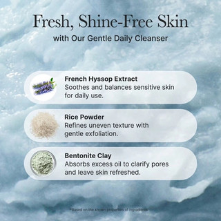 Sữa rửa mặt Arencia 120g/Rice Mochi Cleanser/Rosehip/Blue Hyssop/làm sạch sâu dưỡng ẩm da