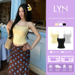 | LYN WEAR | (SUMMER TOP) Áo Hai Dây Nữ basic ôm body rip lụa mềm mịn mát – Nhiều Màu