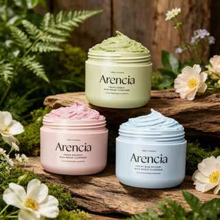 Sữa rửa mặt Arencia 120g/Rice Mochi Cleanser/Rosehip/Blue Hyssop/làm sạch sâu dưỡng ẩm da