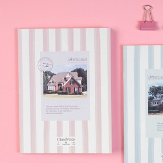 Tập 4 ôly A5 Classmate BST "Postcard" 80gsm Giấy Ăn Mực, Không Bị Thấm, Tập Học Sinh 96 Trang Bìa Cao Cấp Chống Nước