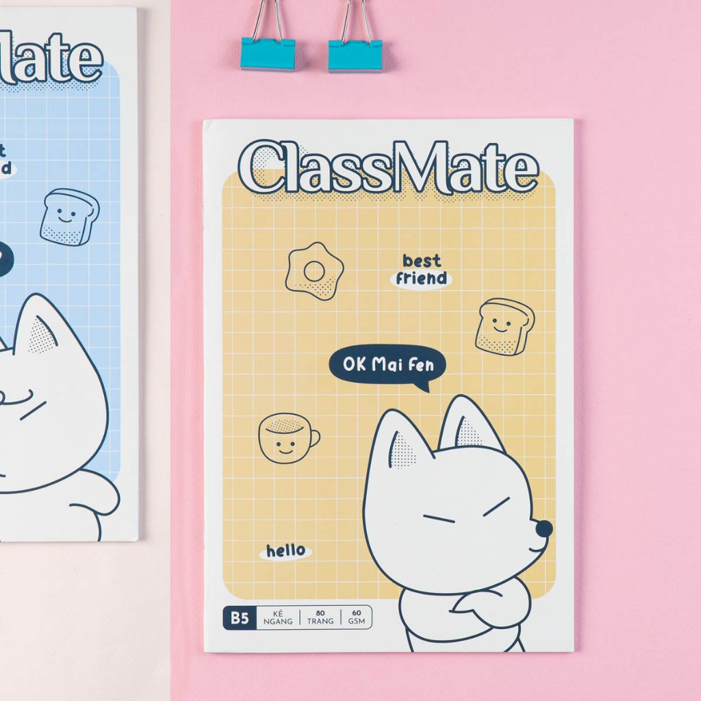 Vở Kẻ Ngang B5 Classmate Tập Sinh Viên Tiểu Cáo 80 Trang, 70gsm Vở Viết Bài, Ghi Chép Cho Học Sinh Sinh Viên NB5-08-0338