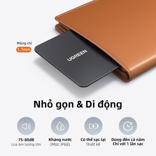 Ugreen Thiết bị theo dõi thông minh Mini cho SmartTag Chống mất