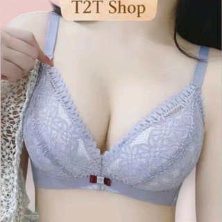 T2T Áo lót ren - Không gọng - Đệm dày - Siêu nâng - Siêu mềm - Siêu thích luôn ạ